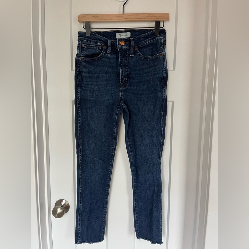 Madewell High Rise Skinny Jeans